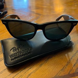 Vintage Ray ban B & L wayfarer sunglasses